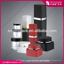 China 30ml 50ml White Square Shape Cream Jar For Cosmetic Packaging PP 30ml Bottle Packaging